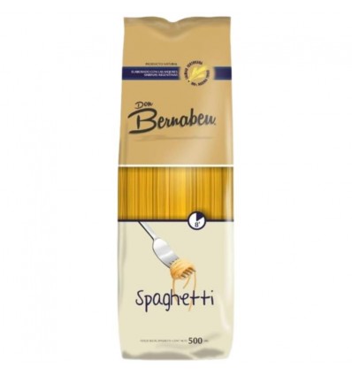 FIDEOS DON BERNABEU SPAGHETTI 500GR x 12 un.