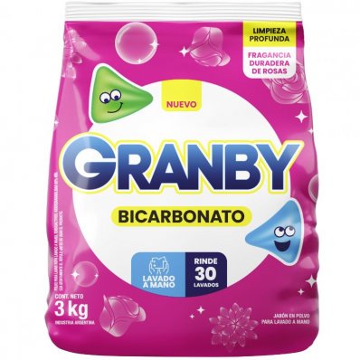 DET.POLVO GRANBY ROSAS REGULAR 3KG x 1 un.