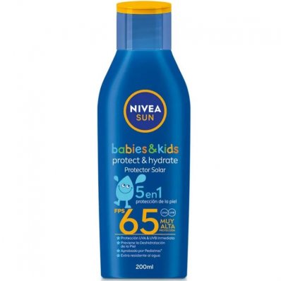 PROT.SOLAR NIVEA B&KIDS SENSITVE F65 200 x 2 un.