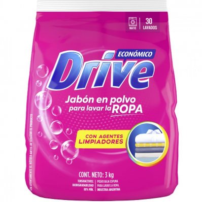 DET.POLVO DRIVE ECONOMICO MATIC 3KG x 1 un.