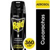 INSECTICIDA RAID EXTERMINADOR NEGRO 390CC x 6 un.