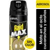 INSECTICIDA RAID MAX S/OLOR CUCARACHA 360C x 6 un.