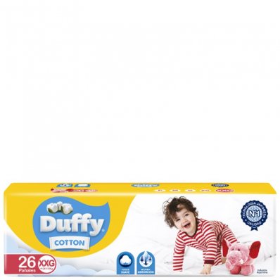 PAÑALES DUFFY HIPERPACK XXG 26UN x 1 un.