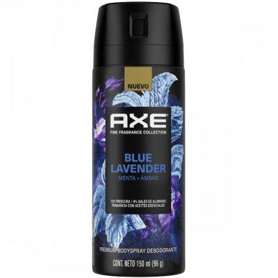 DEO.AXE BLUE LAVENDER AER 96GR x 6 un.