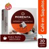 CAFE LA MORENITA INTENSO SAQUITOS 20UN 5GR x 5 un.