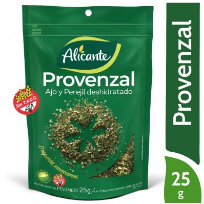 CONDIMENTO ALICANTE PROVENZAL 25GR x 12 un.