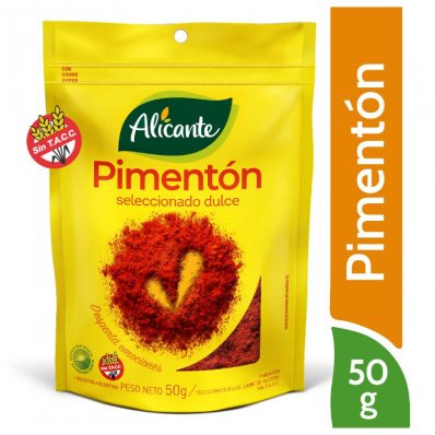 CONDIMENTO ALICANTE PIMENTON 50GR x 12 un.