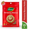 CONDIMENTO ALICANTE PIMIENTA BLCA MOL 25GR x 12 un.