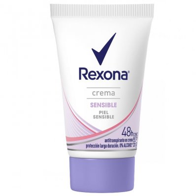 DEO.REXONA CREMA SENSITIVE FEM 55GR x 6 un.