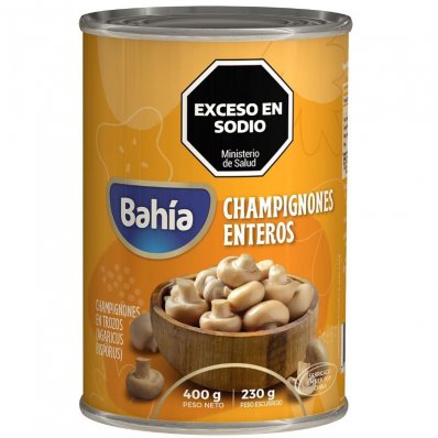 CHAMPIGNONES BAHIA ENTERO 400GR x 6 un.