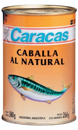 CABALLA CARACAS AL NATURAL 380 GRS x 6 un.