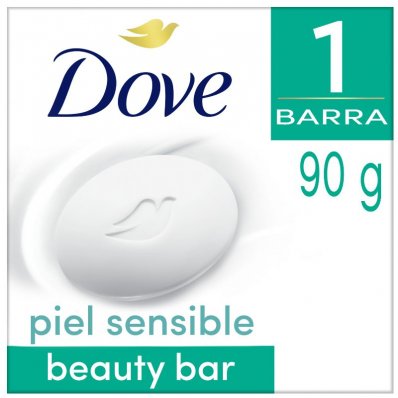 JAB.DE TOC DOVE PIEL SENSIBLE 90GR x 12 un.