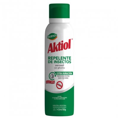 REPELENTE AKTIOL EXTRA DURACION AERO 143CC x 6 un.