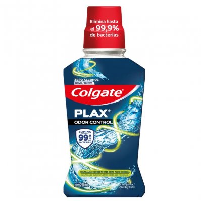 ENJ.BUCAL COLGATE PLAX ODOR CONTROL 250CC x 3 un.