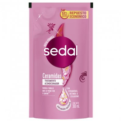 ACOND.SEDAL CERAMIDAS DP 300CC x 12 un.